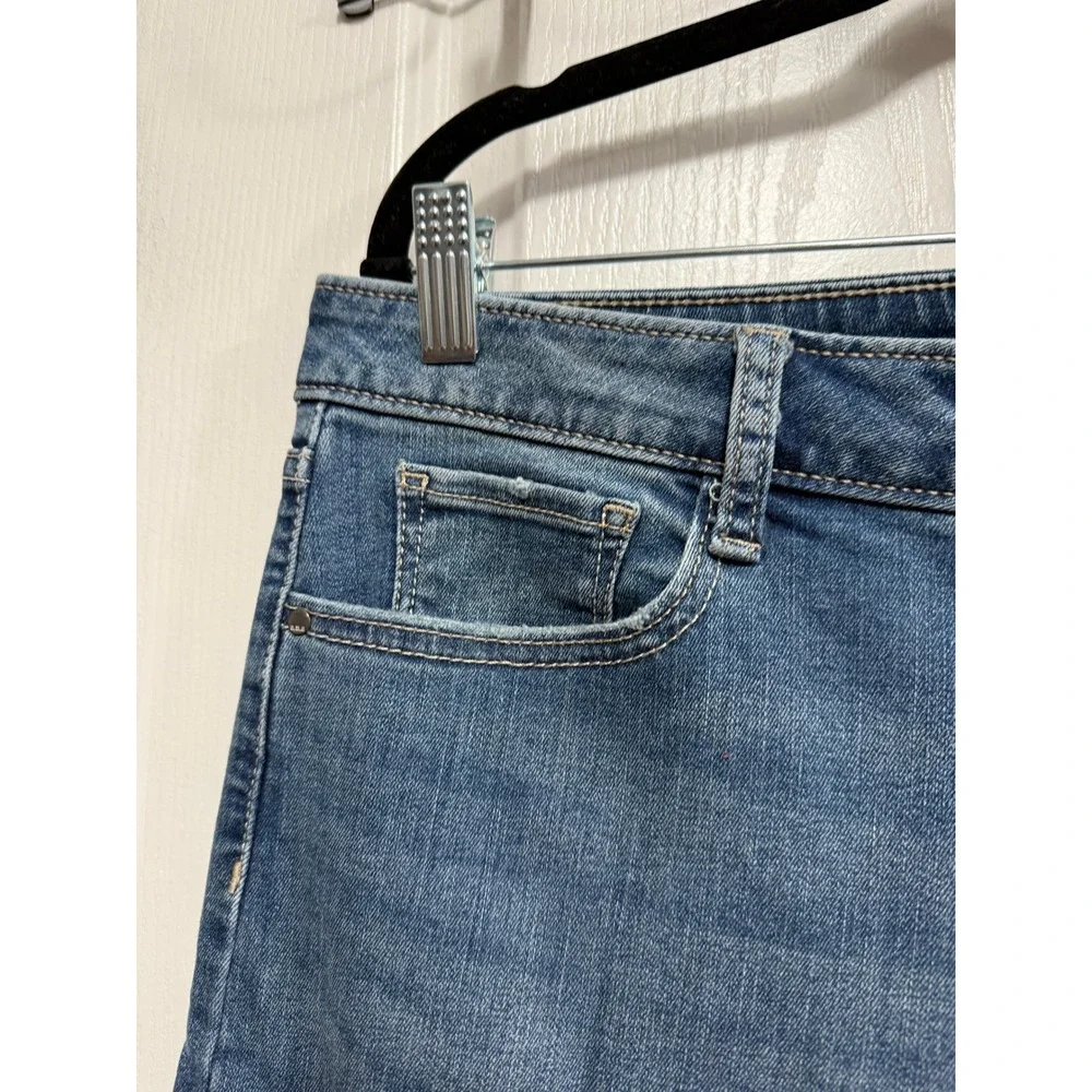 ana a new approach‎ womens skinny jeans size 16 blue wash stretch denim
